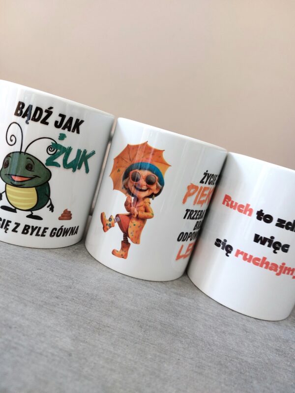 Pakiet czterech losowych  kubków