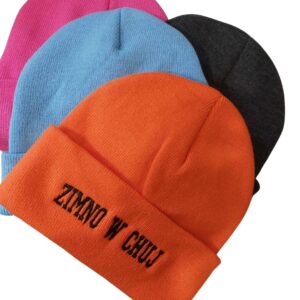 Czapka zimno w uj