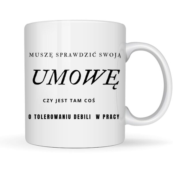 Tolerowanie debili w pracy