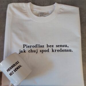 Zestaw Koszulka + kubek z napisem